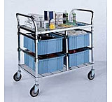 Image of Gillis Service Cart 2-BAY W/NO Tote B TBC243N