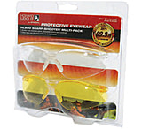Image of Howard Leight HL800 Sharp Shooter Multi-pack Glasses Clear &amp; Amber