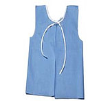 Image of HPK Industries Exam Gown Blue Sms Mat Bnd Xl 519S