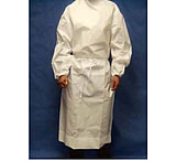 Image of HPK Industries Gown Acid Coat Wht S/M CS30 7033-S/M