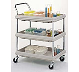 Image of Intermetro Industries Cart Utl Deep Ldg 3 Shlf Blue BC2030-3DBU