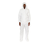 Image of International Enviroguard MicroGuard CE Coverall with Hood, Boot, 25 Pack