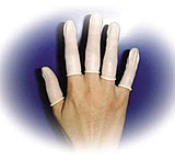 Image of Interworld Network Finger Cots Powdrfree L PK1440 10144-110