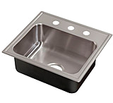 Image of Just Manufacturing Sink W/ Ledge Sngle Bowl 19X21 SL1921AGR