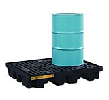 Image of Justrite 2 Drum Drumshed Pallet 28672
