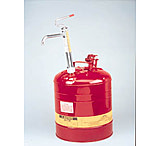 Image of Justrite Can Lab Safe W/TOP Faucet 5GAL 10877