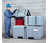Image of Justrite Drum Double Waste COLLECTION. 28250