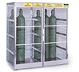 Image of Justrite Locker 4 Cylinder Horizontal 23001