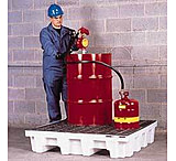 Image of Justrite Pallet 2 Drum Polyethylene 28234