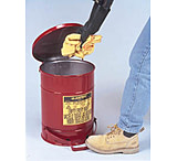 Image of Justrite Waste Can Oily Foot Oper 14GAL 09500