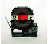 Image of K-Sun Label 9MM Black On Red Tape 209BR