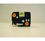Image of K-Sun Tape 1&quot; Black On Yellow 624BY