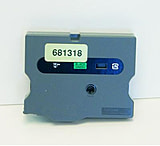 Image of K-Sun Tape Black On Green 1/2IN 681318