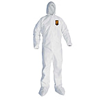 Image of Kimberly Clark KleenGuard A30 Coverall w/Hood, 25 Pack