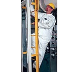 Image of Kimberly Clark KLEENGUARD A40 Liquid and Particle Protection Coveralls, Kimberly-Clark 44332 Elastic Back, Wrists, Ankles, Hood, And Boots, Case of 25