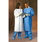 Image of Kimberly Clark Lab Coat Blue Med CS25 10031