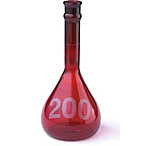 Image of Kimble/Kontes Flask Volumetric 200ML CS6 92822N-200