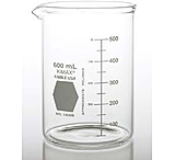 Image of Kimble/Kontes KIMAX Brand Heavy-Duty Beakers, Low Form, Double Scale, Borosilicate Glass 14005 2000, Pack of 4