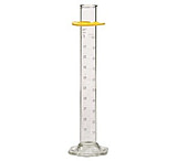 Image of Kimble/Kontes KIMAX Brand Reverse Metric Scale Graduated Cylinders, Class A 20028W 2000 White Scale, Case