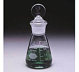 Image of Kimble/Kontes KIMAX Erlenmeyer Flasks with [ST] Glass Stopper, Graduated, Kimble Chase 26600 125