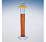 Image of Kimble/Kontes KIMAX Single Metric Scale Graduated Cylinders with Bumper, Class B, Kimble Chase 20025 100