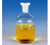 Image of Kimble/Kontes KIMAX Solution Bottles with Color-Coded PTFE [ST] Flathead Stopper, Kimble Chase 15097 1000