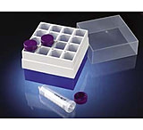 Image of Labcon 16-Place and 36-Place Freezer Storage Boxes for 50 mL and 15 mL Centrifuge Tubes 2703-220-000 36-Place Storage Box For 15 Ml Tubes, Pack of 2