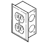 Image of Labconco Electrical Receptacle Kits for Protector Laboratory Hoods, Labconco 9851100 Duplex Receptacle