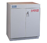 Image of Labconco Protector Solvent Storage Cabinets, Labconco 9906200 Automatic Self-Closing Doors, 80 Cm (311/2&quot;) Height (ADA-Compliant)