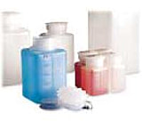 Image of Labnet Grad. Wide Neck Square Bottles Hdpe 25ml