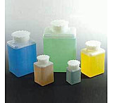 Image of VWR Square Bottles, High-Density Polyethylene, Wide Mouth K611-VWR, Case of 72
