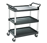 Image of Lagasse Brothers Utility Cart 4" Dia Casters 3424-88-BLA