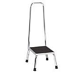 Image of Lakeside Manufacturing Chrome Step Stool W/handrail 4910