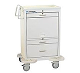 Image of Lakeside Manufacturing Medication Cart White 3 Drawr C-330-MUS-TW