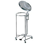 Image of Lakeside Manufacturing Round Linen Hamper W/tilt Lid 4515