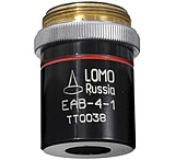 Image of LOMO Objective, Plan Achromat, 4x, 0.12 N.A., RMS