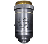 Image of LOMO Objective, Q-Plan Achromat, 100x, 1.25 N.A., Oil Immersion, DIN