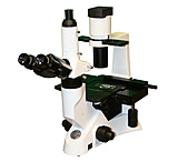 Image of LW Scientific Inverted Microscope w/Plan/Phase Obj.