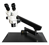 Image of LW Scientific Z4 Trinocular Stereo Microscope on Articlulating Arm