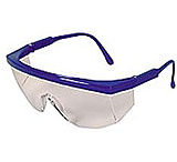 Image of Magid Glove Glasses Safety Blue Clear Lens Y30BLC, Case of 144 / Pack of 12 / Each