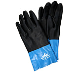 Image of MCR Safety Duoprene Neoprene Coated Work Gloves, Double Dipped Sandy Neoprene, 12in Length Fully Coated, Brushed Interlock Liner