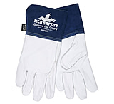 Image of MCR Safety Blue Beast Leather Welding Work Gloves