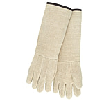 Image of MCR Safety Hotline Extra Heavy Weight Terrycloth Gloves, Long Glove with 11in Gauntlet Cuff, Clute Pattern and Straight Thumb, Heat Resistant Gloves, Jersey Lined