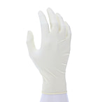 Image of MCR Safety SensaTouch Disposable Latex Gloves, Powder Free Industrial Food Service Grade, 9.5in Length, 5 mil in Thickness