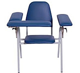 Image of Med-Care Mfg Phlebotomy Chair Upholst Dove 12CUSDOVE