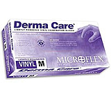 Image of Microflex Glove Vinyl 230MM Clr Sm PK100 DC-400-S, Case of 10 / Pack of 100