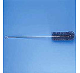 Image of Mill-Rose Cylinder and Bottle Brushes, Radial End 72065B Black Bristle, Pack of 6
