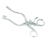 Image of Miltex Instrument RETRACTOR3X4TEETH Blunt 61/2&quot; 11-616