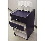 Image of Mitchell Plastics SUPPLY/PHLEBOTOMY Cart Grey PHC-2018G