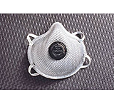 Image of Moldex/Metric 2400 Organic Vapor N95 Respirator w/ Exhale Valve, Case of 10 / Pack of 10